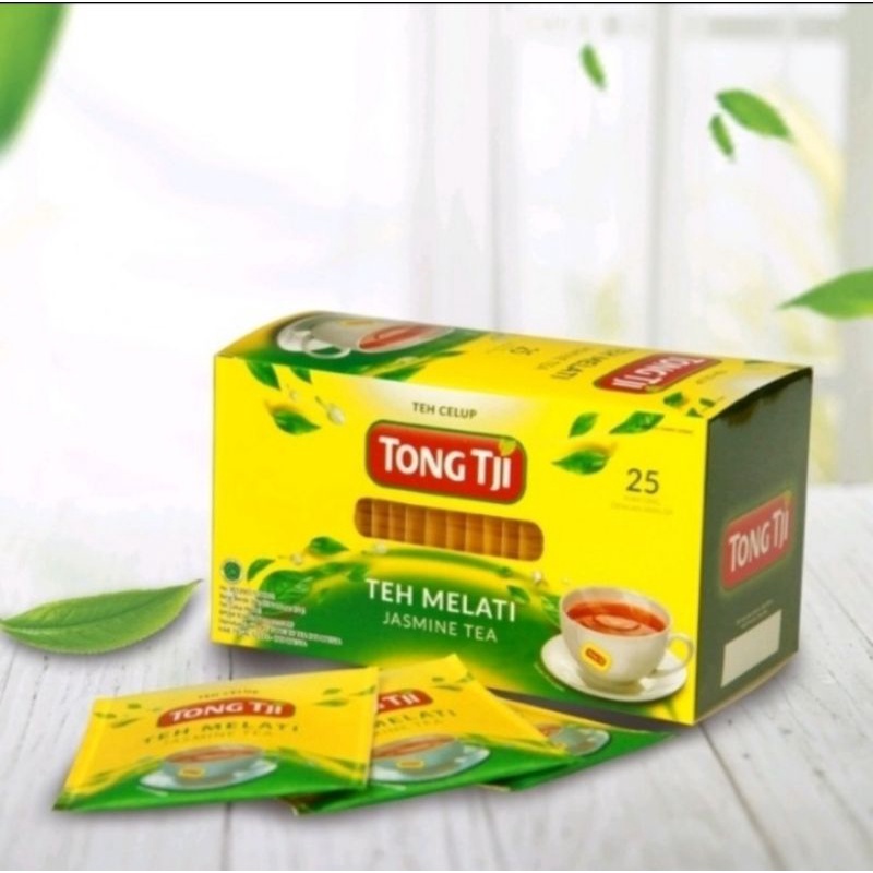 

Tong Tji Jasmine Tea dgn Amplop 25s | Teh Celup Per Pack