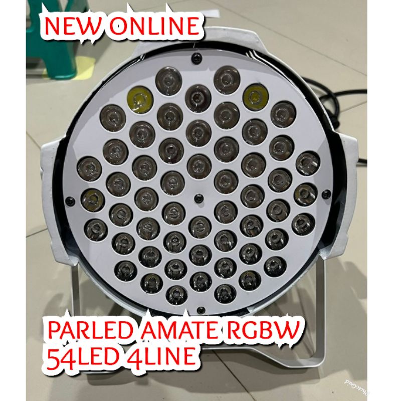 PARLED AMATE LED 54*3w RGBW 4LINE