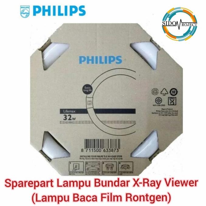 Sparepart lampu bulat Xray Viewer bohlam baca film rontgen