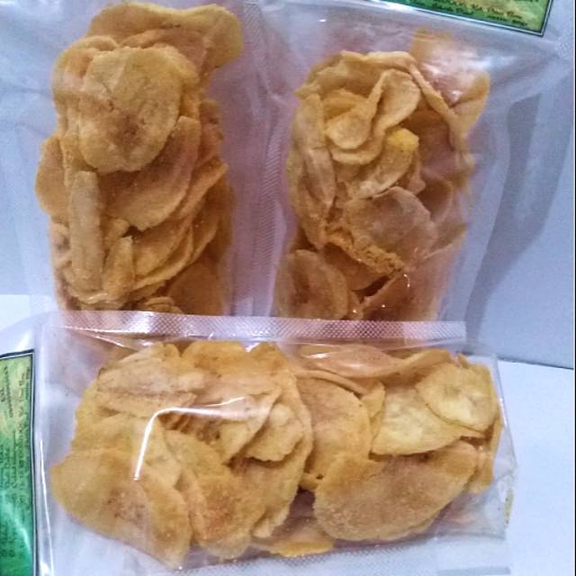 

Keripik pisang rasa jagung manis