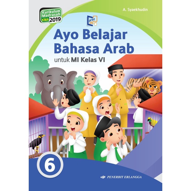 [Erlangga Official] Ayo Belajar Bahasa Arab Mi Kelas 6 Kurikulum 2019