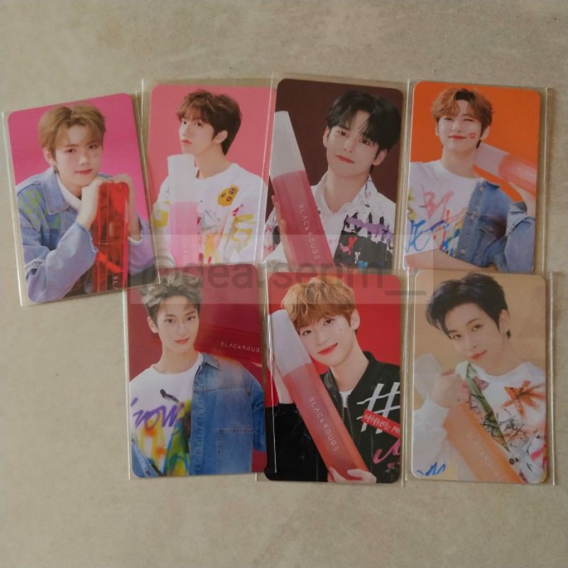 Cravity black rouge 2 photocard