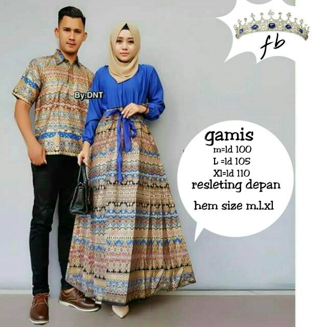 BATIK PEKALONGAN GAMIS MUTIARA FZ