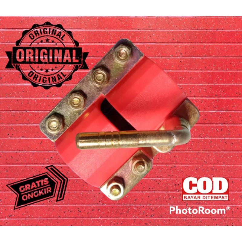 KLEM SAMBUNG PIPA GALAH PIBER EGREK UKURAN 33MM - 38MM