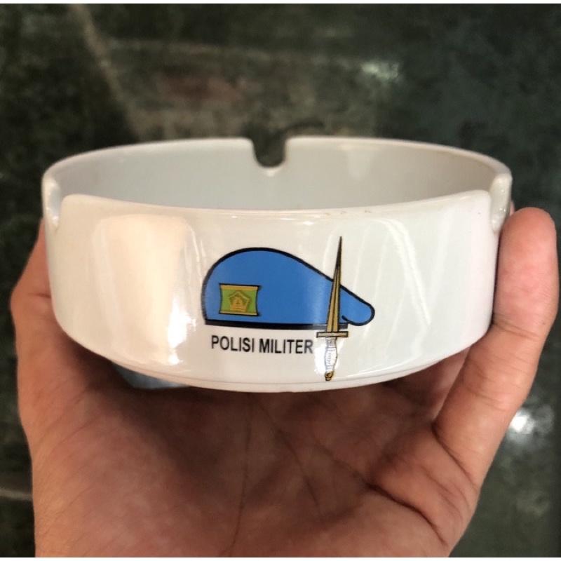 Asbak Polisi Militer - Asbak Logo PM