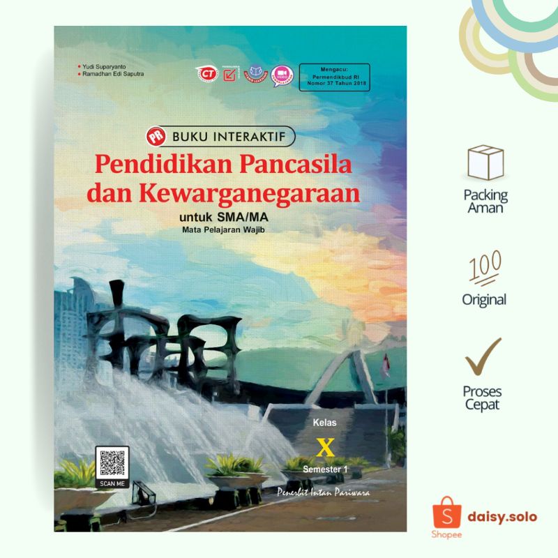 INTAN PARIWARA BUKU INTERAKTIF KELAS 10 PPKN
