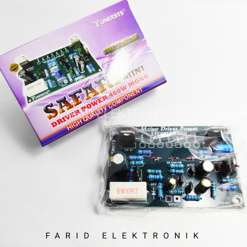 Kit power ampli Safari mono 400 watt