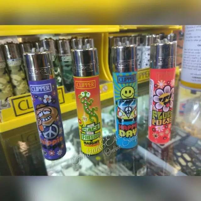 Korek api gas Clipper Motif