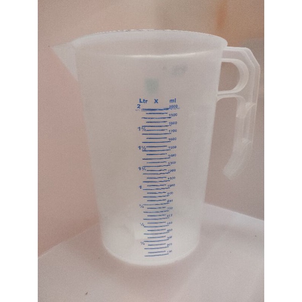 GELAS UKUR GREEN LEAF 2 Liter/ 2000ML