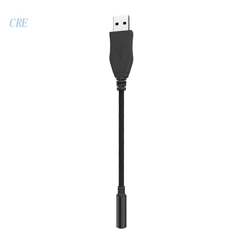 Cre Adapter Konverter Jack Audio USB Aux Ke 3.5mm Universal