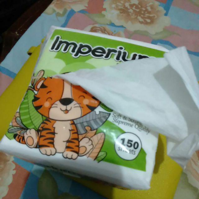 Tissue Popup Imperium Tisu Kotak Topup Tisue Tissu 150sheet Rumah Makan