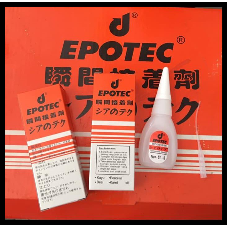 

Lem Epotec Lem Korea Power Glue Lem Serbaguna1 Box Isi 50 Pcs