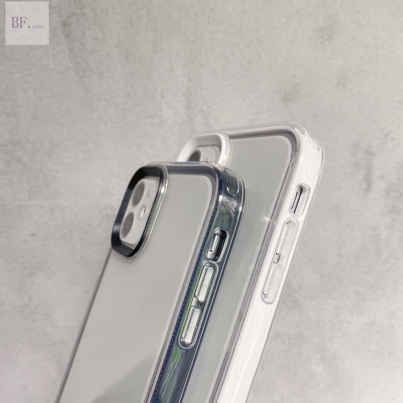 3 IN 1 Case Pelindung Lensa Bahan Akrilik Transparan Untuk IPhone XR X XSMAX 6 7 8 Plus