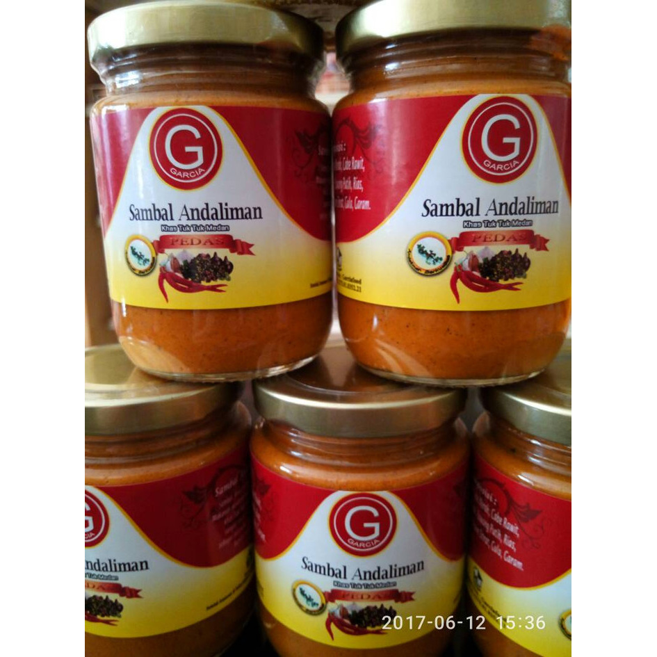 

Ready- Garcia Sambal Andaliman