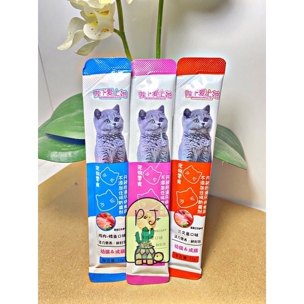 Snack Cat Cemilan Kucing Treat Snack Creamy Salmon Tuna Chicken