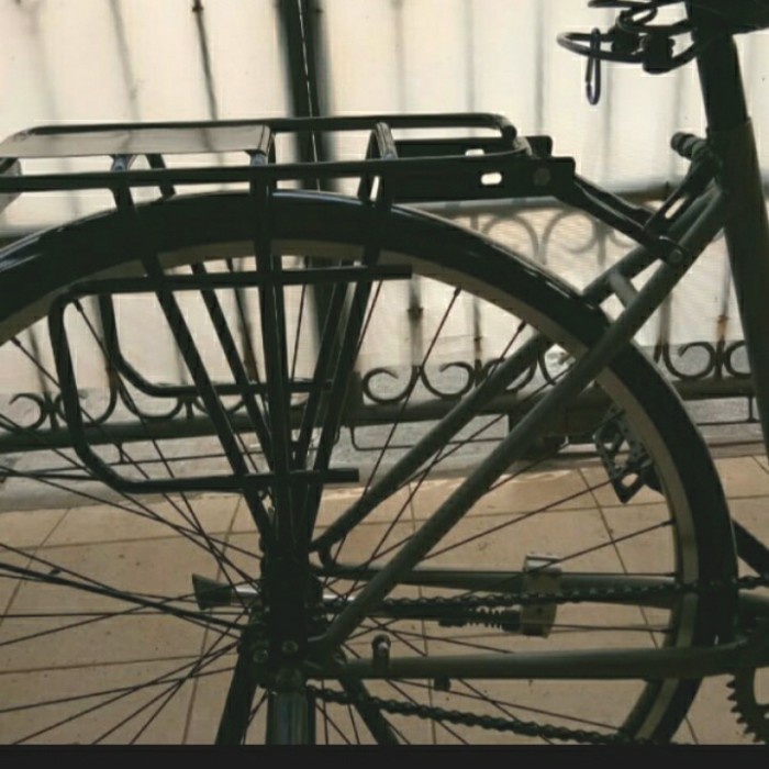 Aksesoris Sepeda - Rak Bagasi Panier Sepeda Mtb Minion Satu Set Depan Belakang