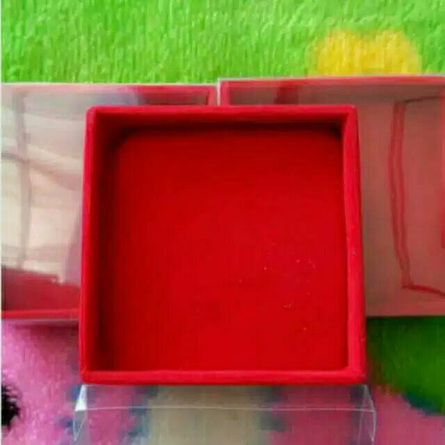 Box perhiasan ,ready merah,hitam