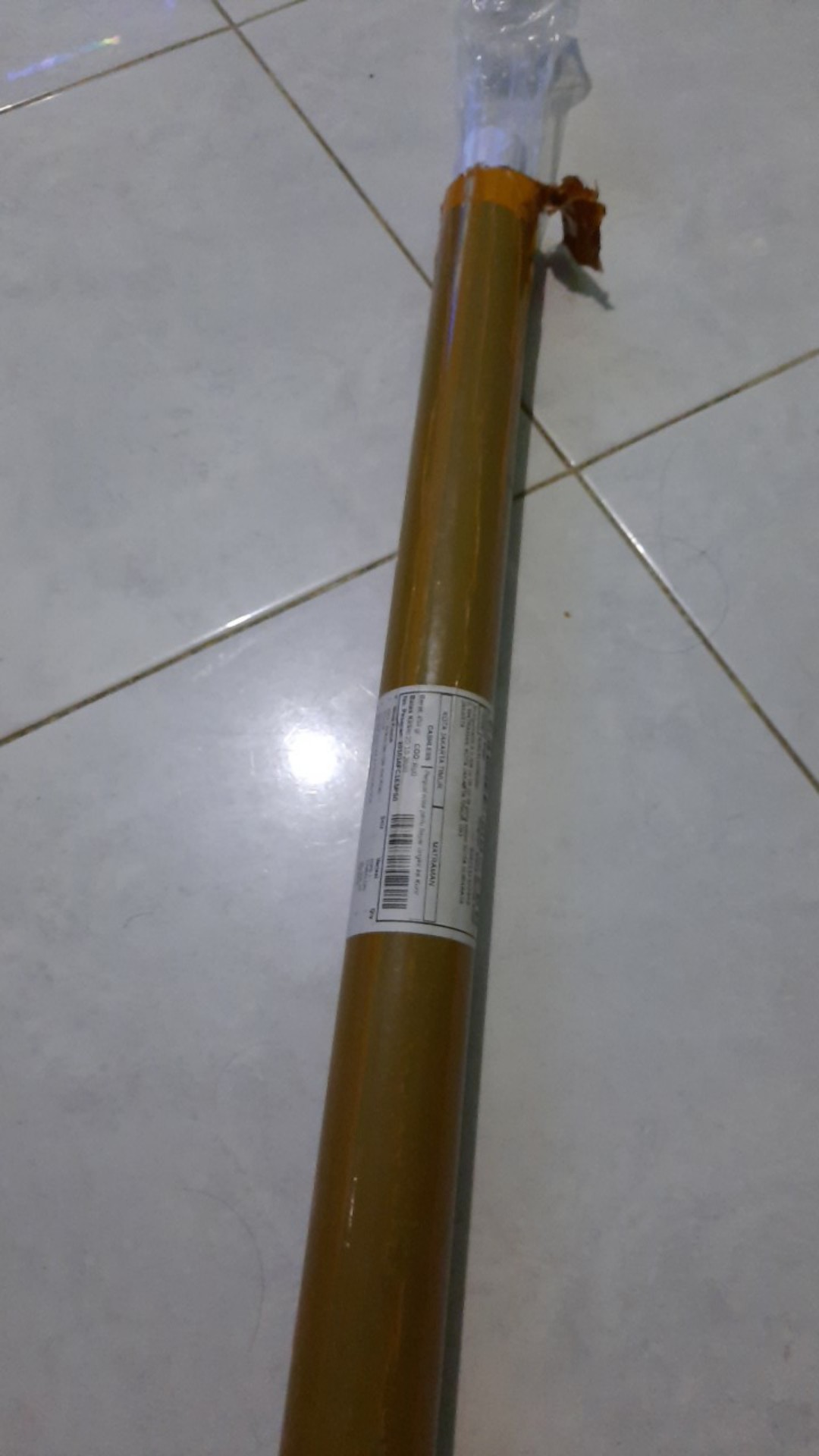 Fariasi Stiker Kulkas 1 Pintu  Motiv Purple