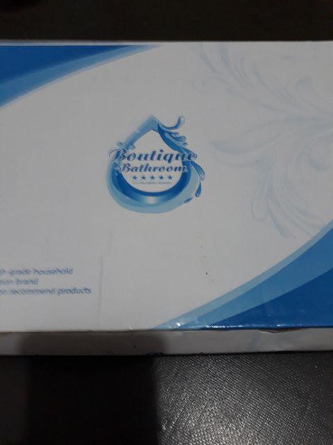 Rak Sudut Dinding Toilet Aluminium