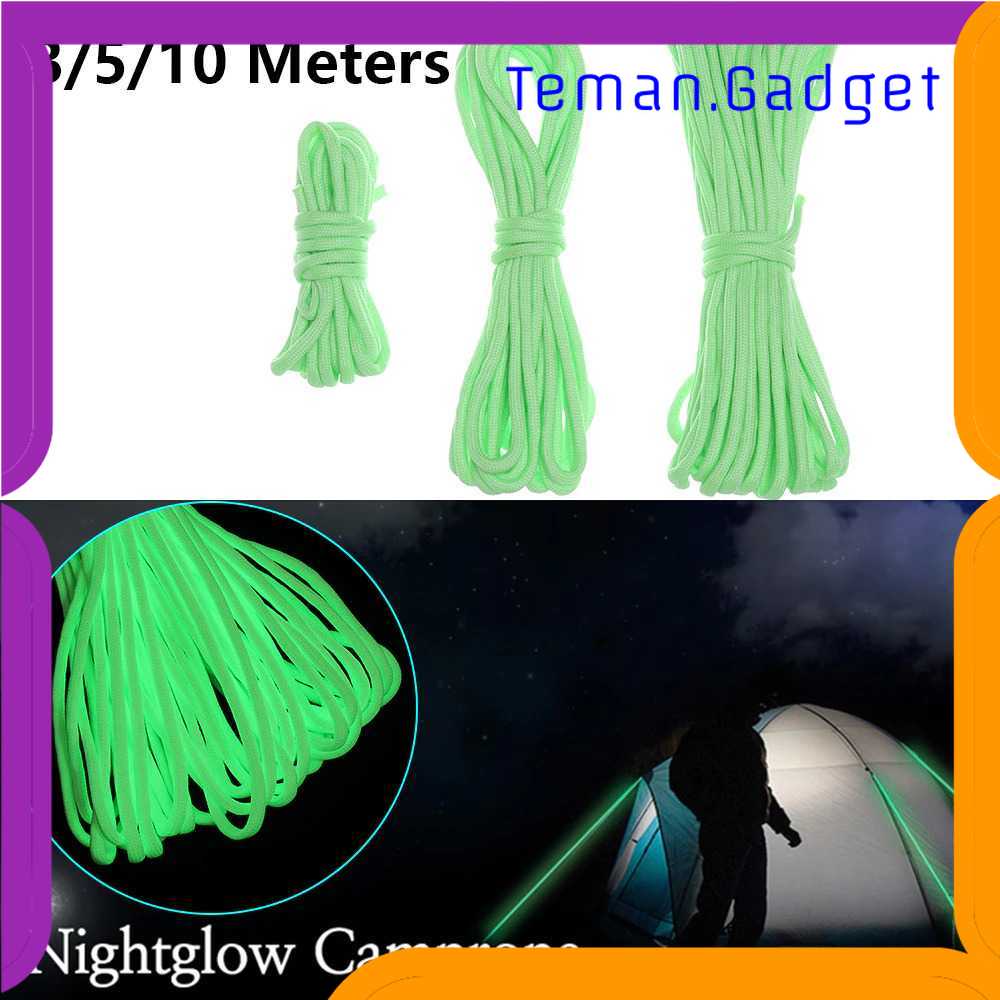 TO-IDI YOUGLE Tali Paracord Camping Luminous Nightglow 7 Core 4mm 10M - SS02