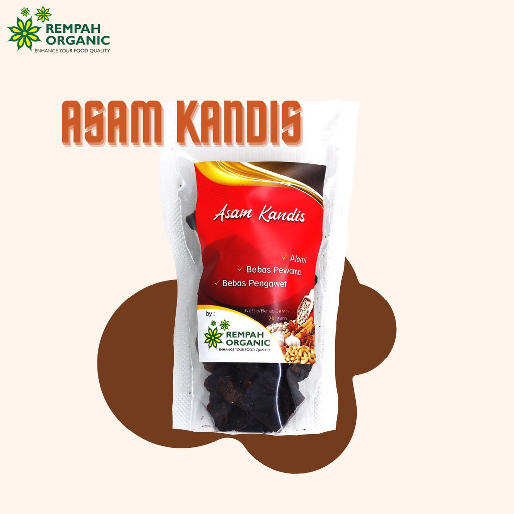 

Rempah Organic - Asam Kandis 20 Gram