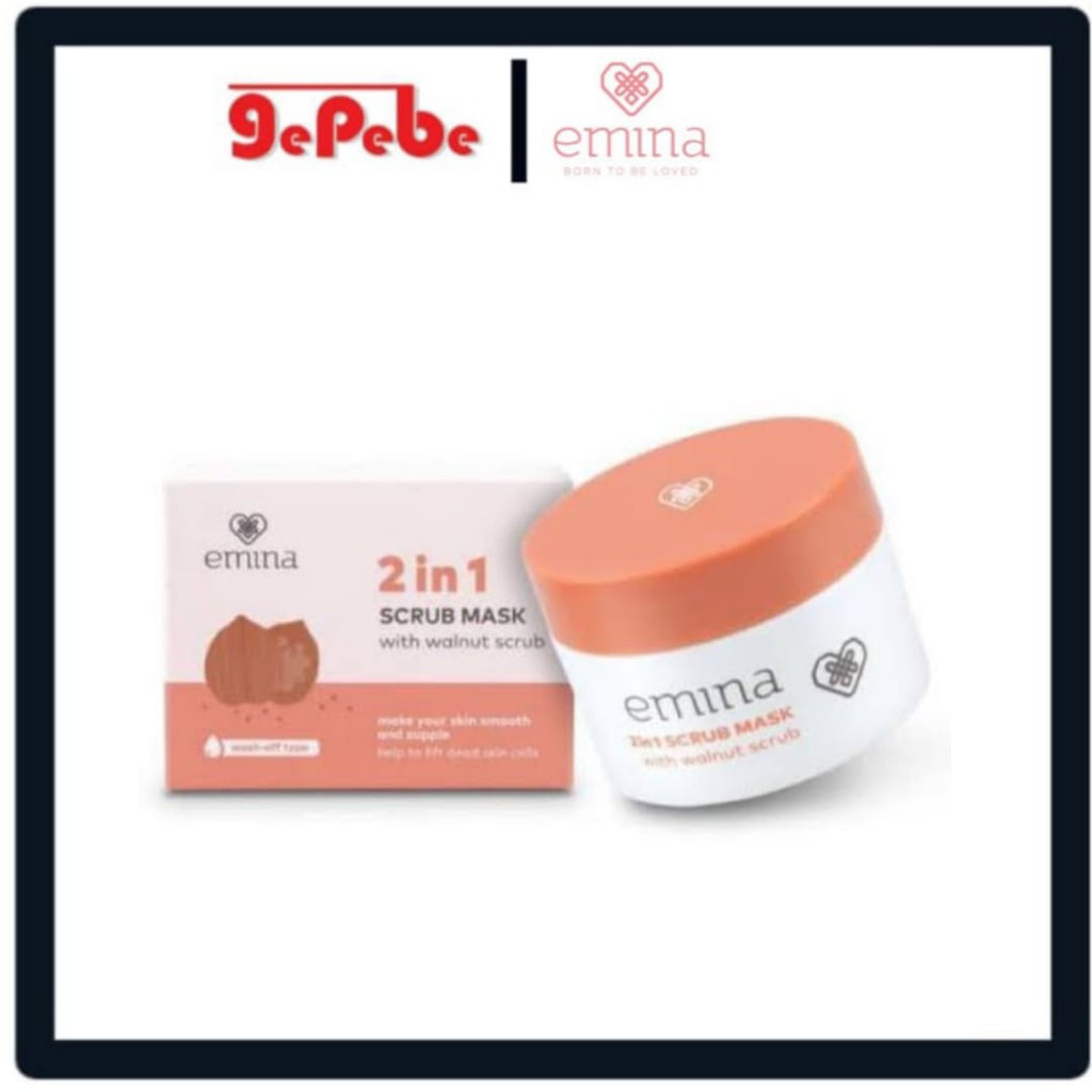 Emina 2 IN 1 Scrub Mask