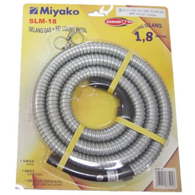 Miyako Selang Gas Spiral 1.8 Meter SLM18