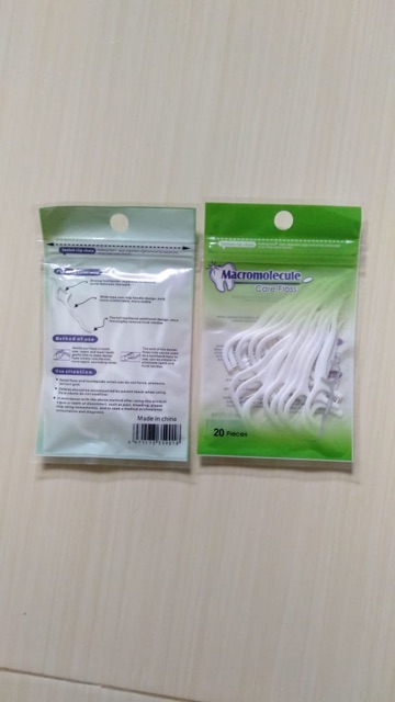tusuk gigi benang / dental floss isi 20 pcs-3