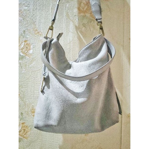 PRELOVED.tas.totebag.FOSSIL.ORIGINAL.KULIT.ASLI