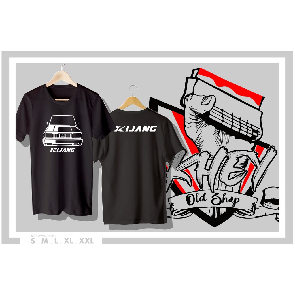 T-shirt Kaos Baju Mobil Toyota Kijang Grand Kaos Otomotif Original - Khey Old Shop