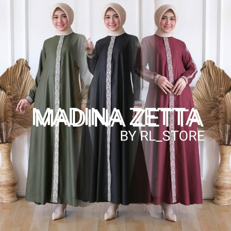 A LINE DRESS || GAMIS MADINA ZETTA || CODE 86098