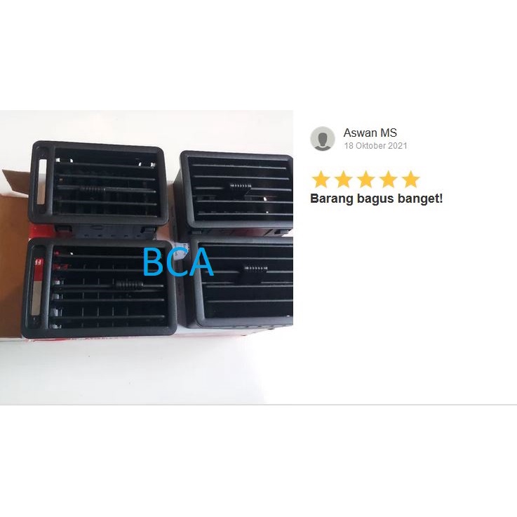 GRILL PHANTER Kisi Kisi AC Mobil Isuzu Panther LAMA 1 Set Isi 4pc