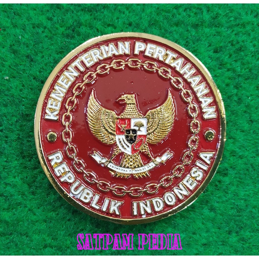 Pin Kemhan Putih - Emblem Kemhan Putih