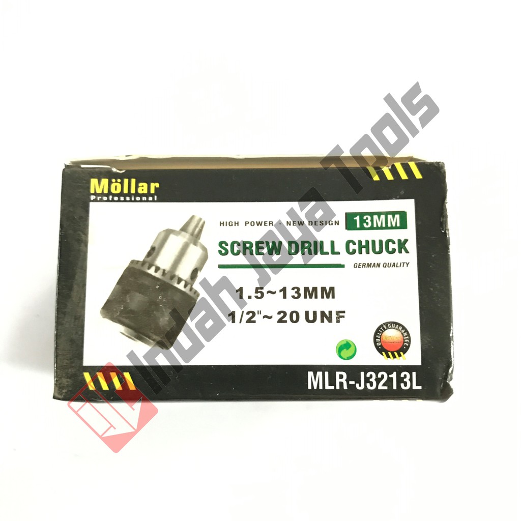 Kepala Bor 13 mm MOLLAR 1/2 Inch - 13mm Chuck Key