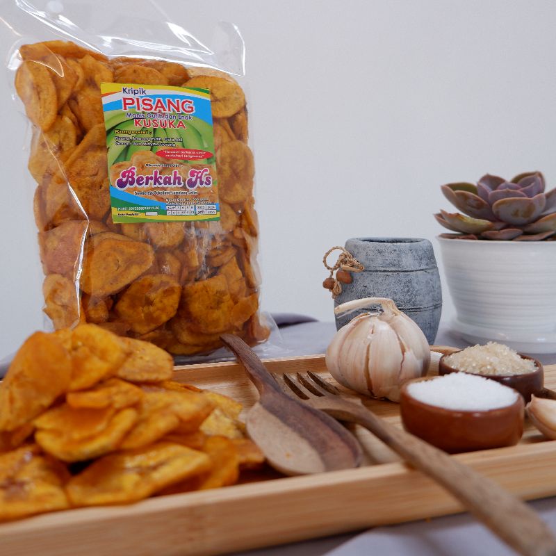 

Camilan Keripik Pisang Manis Kusuka