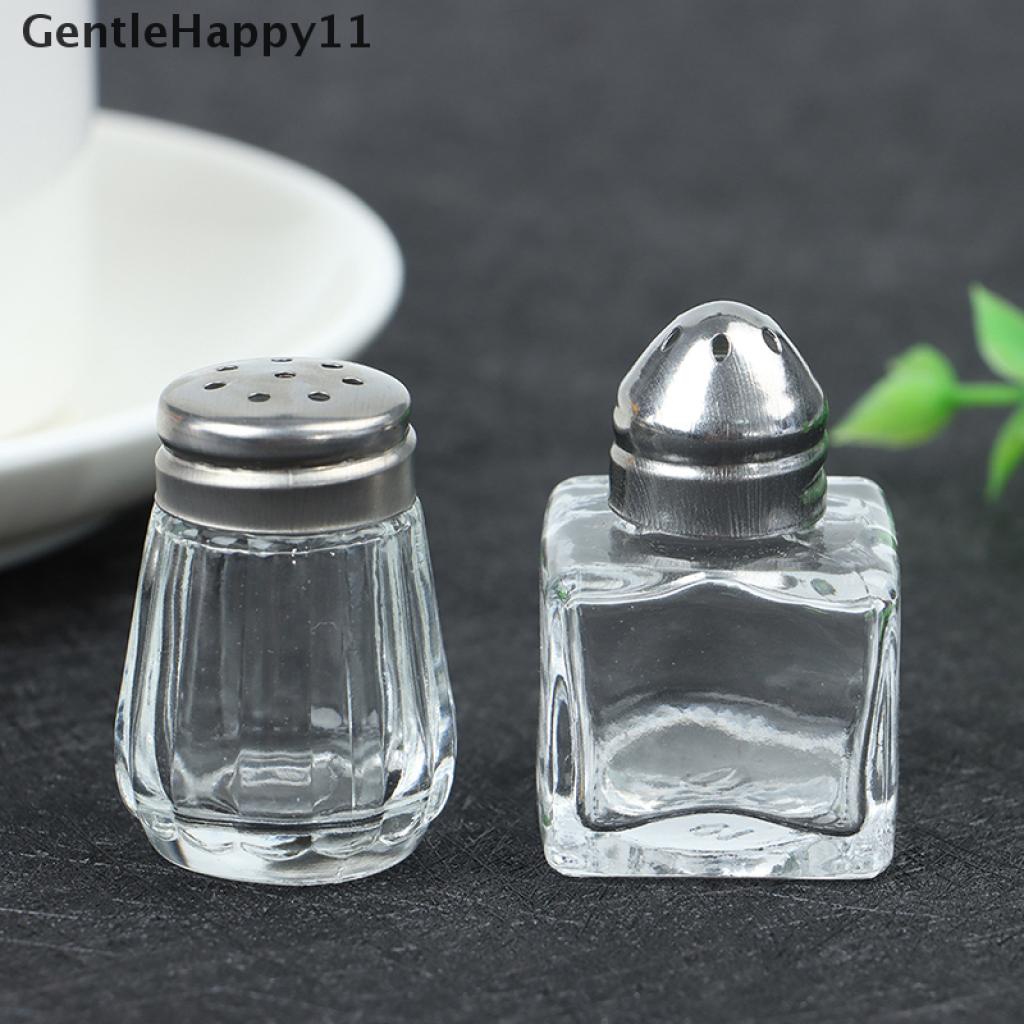 Gentlehappy 2Pcs / Set Mainan Miniatur Botol Bumbu Skala 1: 12 Untuk Dekorasi Dapur Rumah Boneka