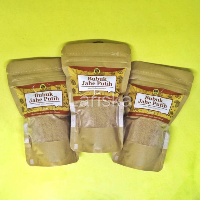 

Lariska - bubuk jahe putih original atau serbuk jahe putih murni / serbuk ginger