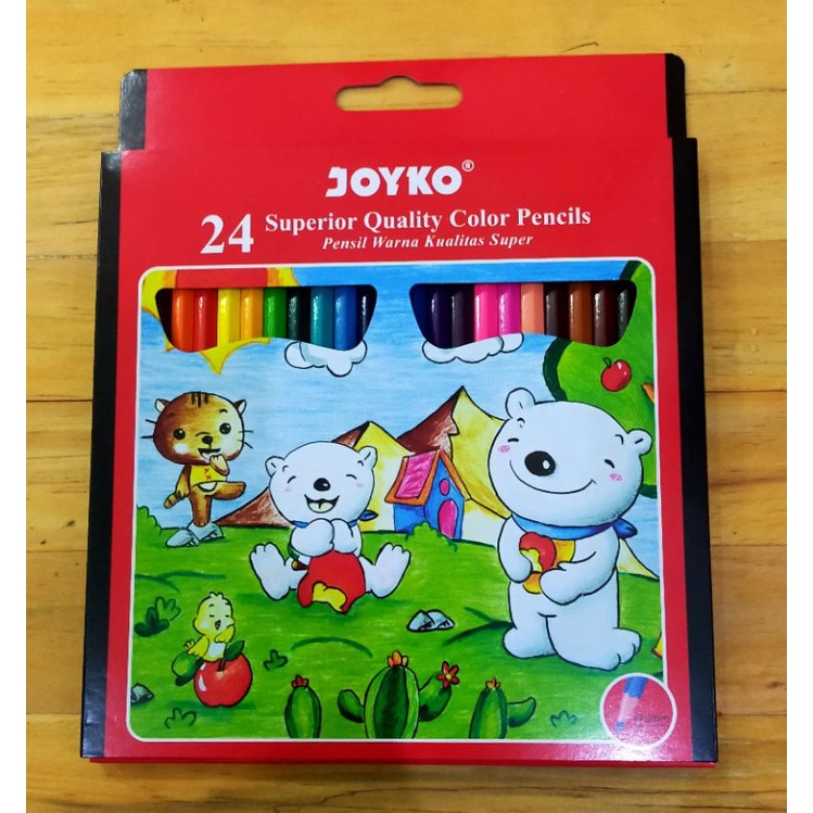 

Pensil Warna Joyko 24 Warna Panjang