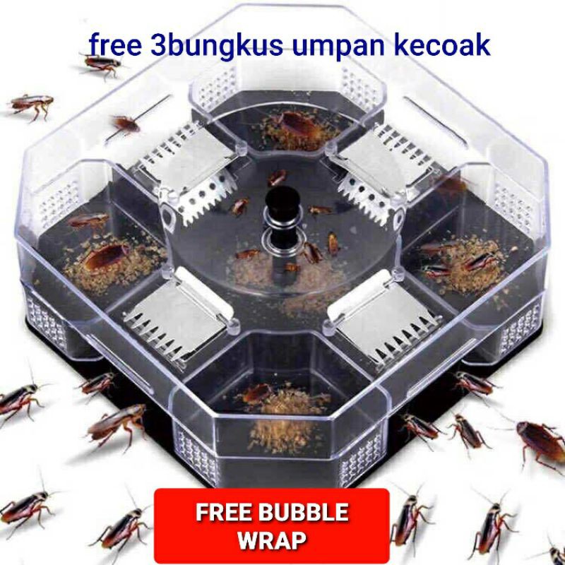 Alat Perangkap Kecoak Kotak Perangkap
