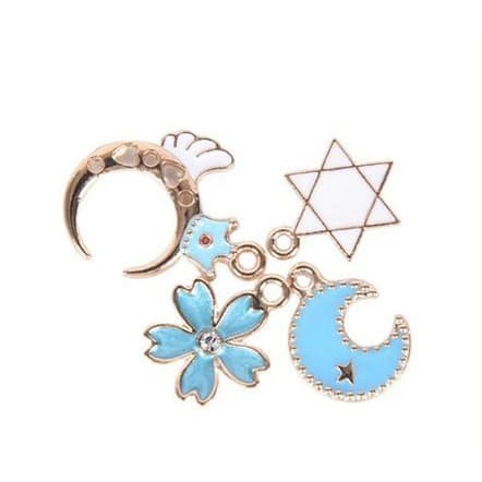 Mix Style Enamel - Charm Aneka Bentuk (20pcs)