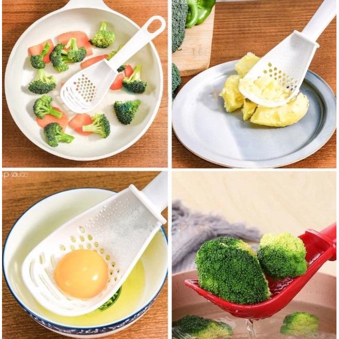 SENDOK SARINGAN SERBAGUNA / SENDOK CENTONG NASI PARUTAN SENDOK TIRIS MULTIFUNGSI