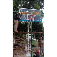 Aluminium Tiang Basket Tanam