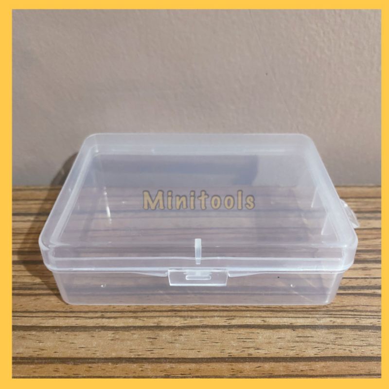 Kotak Plastik Kecil Mini Serbaguna / Kotak Penyimpanan Perhiasan / 002 / MB 69 / MB 57