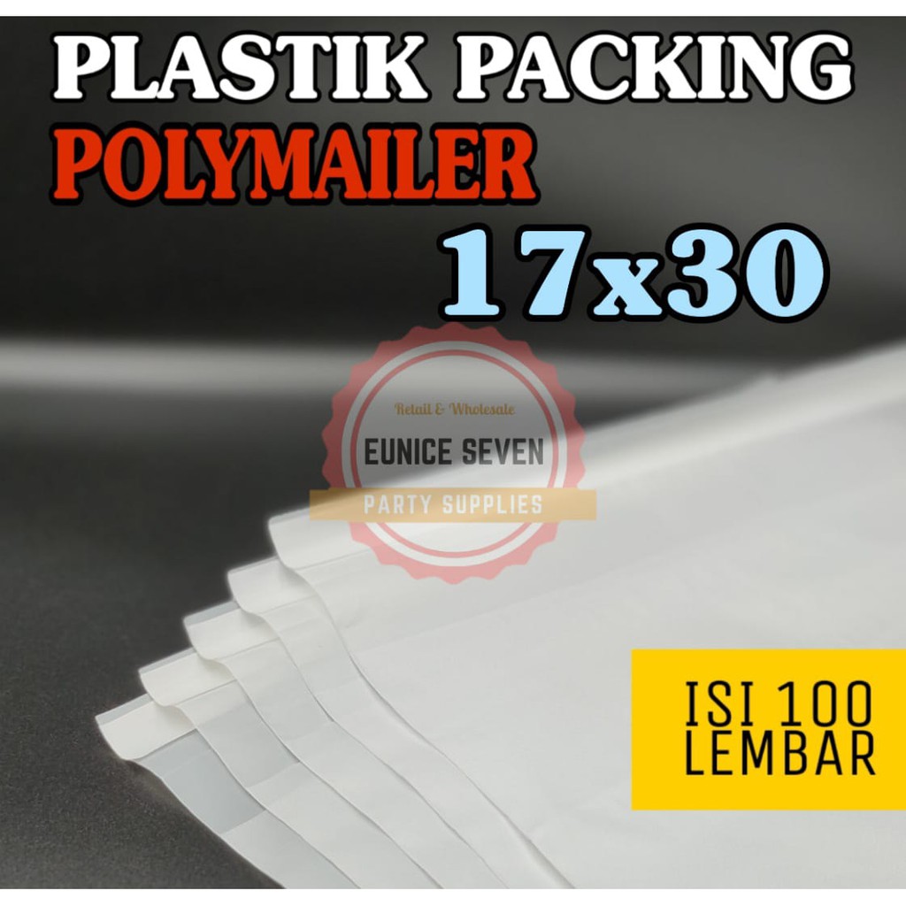

Plastik Polymailer 17x30 isi 100 Plastik Online Shop