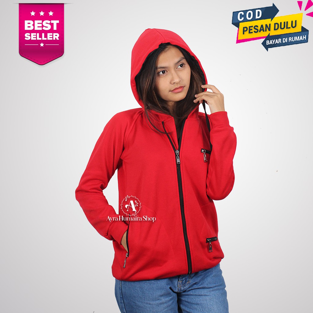 Jaket Wanita Kekinian 2021 Swater Murah