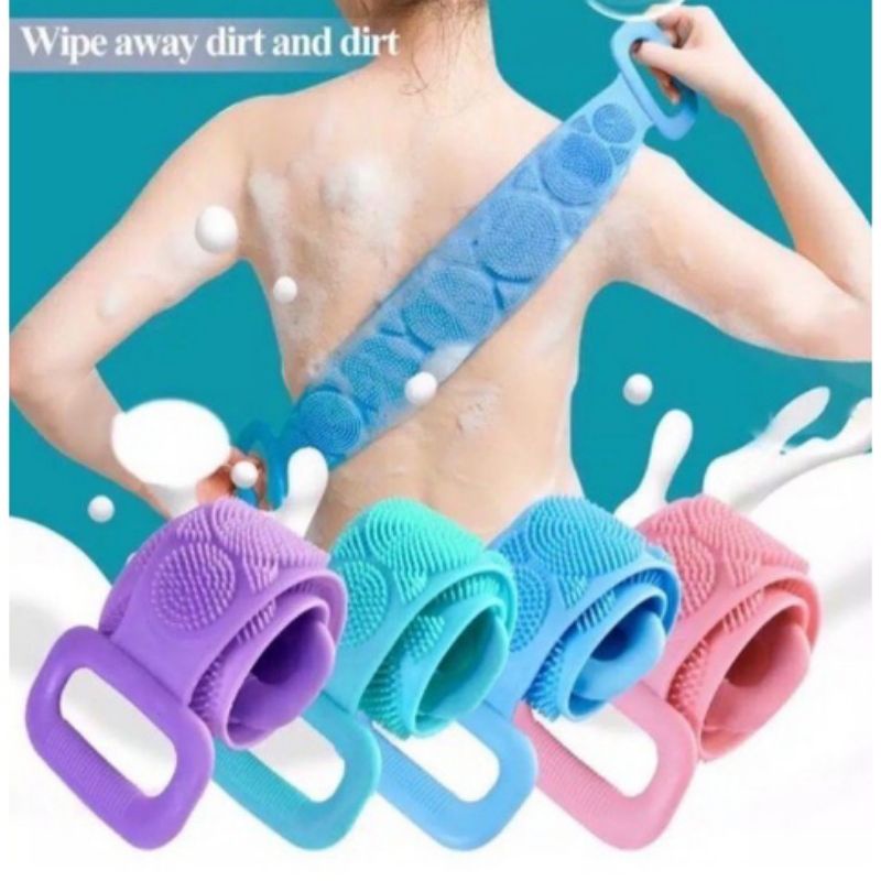Sikat Punggung Badan Silikon Sikat Punggung Silikon Alat Gosok Punggung Sikat