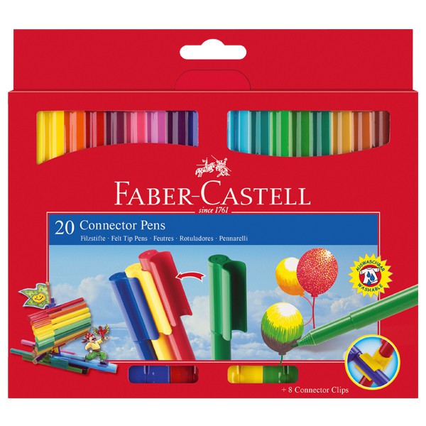 

Connector Pens Faber Castell 20 Warna