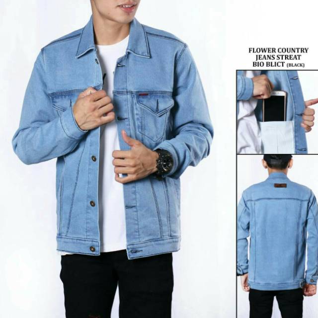 JAKET LEVIS STREET PRIA ORIGINAL