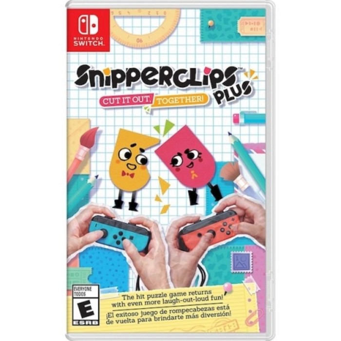 SWITCH GAME SNIPPERCLIPS PLUS: CUT IT OUT, TOGETHER! (Asia/English)