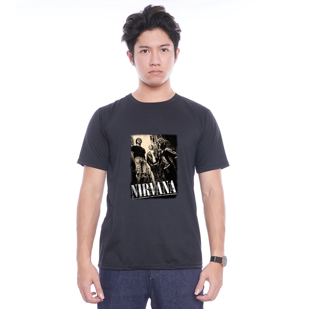 Kaos Oblong Pendek NIRVANA